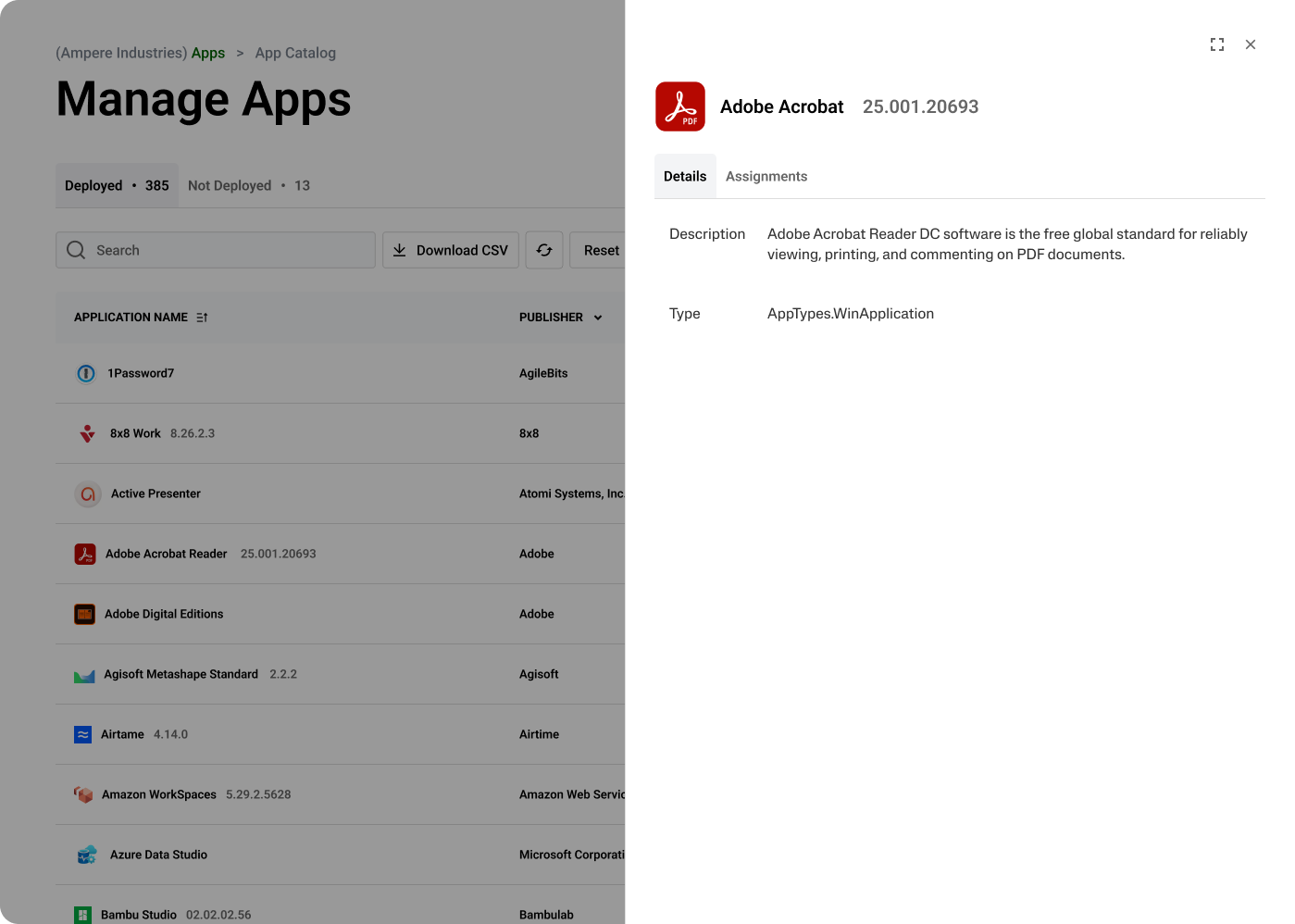 Application Management