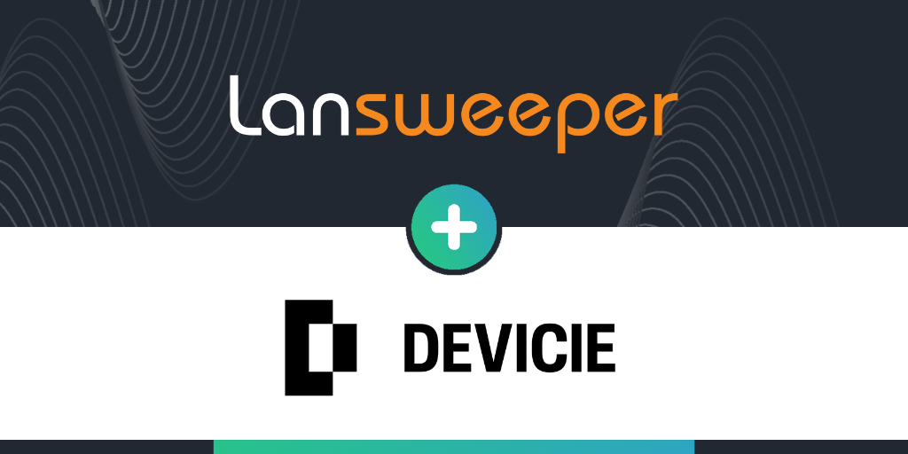 devicie partners with lansweeper