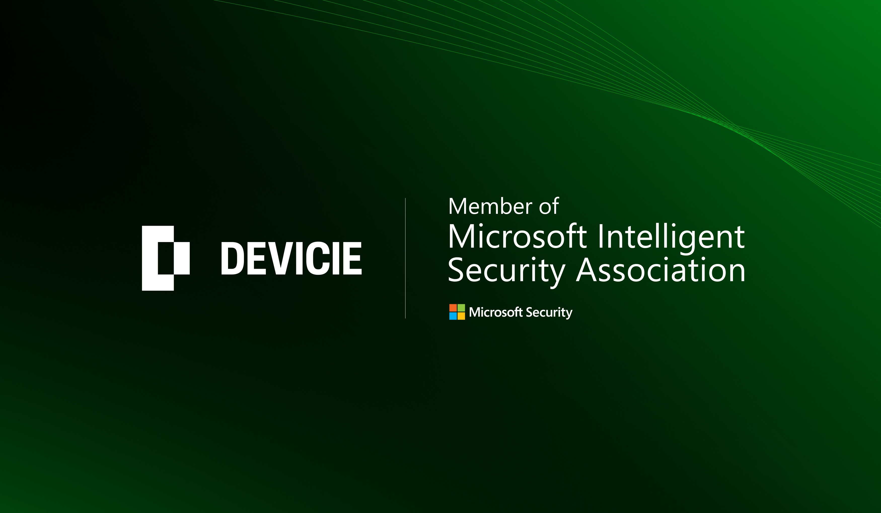 Devicie Joins the Microsoft Intelligent Security Association